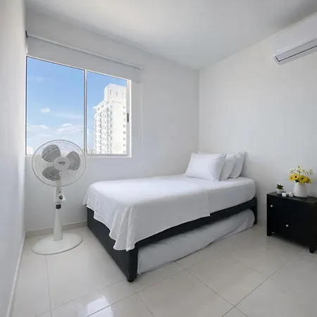 Familiar Torre Primi Con Vista Al Mar Apartamento Cartagena